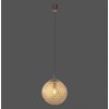 Paul Neuhaus GRETA lampa wisząca Rdzawy, 1-punktowy