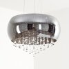 Ventspils Lampa Wisząca Chrom, 1-punktowy