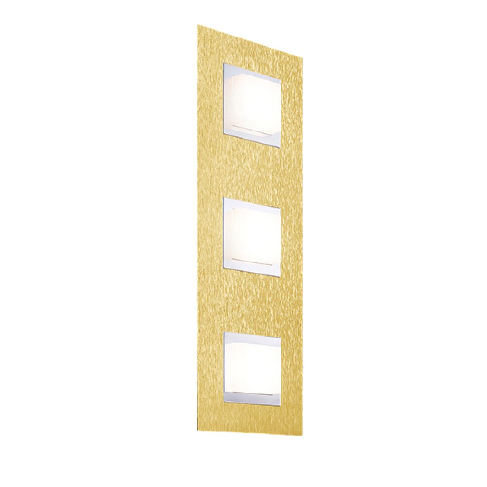 Grossmann BASIC Oświetlenie ścienne i sufitowe LED Mosiądz, 3-punktowe main product photo