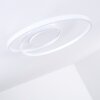 Leksund Lampa Sufitowa LED Biały, 1-punktowy