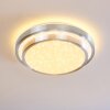 Mirabeau Lampa Sufitowa LED Aluminium, 2-punktowe, Zdalne sterowanie, Zmieniacz kolorów
