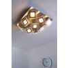 Wofi Cholet lampa sufitowa LED Nikiel matowy, 9-punktowe