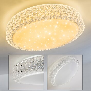 Soppero Lampa Sufitowa LED Biały, 1-punktowy