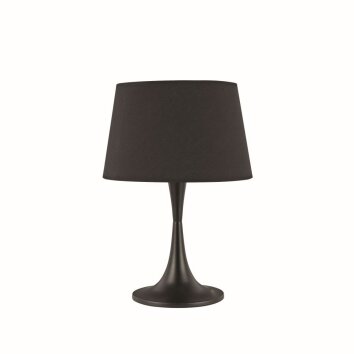 Ideal Lux LONDON Lampa stołowa Czarny, 1-punktowy