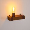 Balakovo Lampa ścienna Ciemne drewno, Rdzawy, 1-punktowy