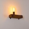 Balakovo Lampa ścienna Ciemne drewno, Rdzawy, 1-punktowy