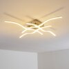 Kosola Lampa Sufitowa LED Nikiel matowy, 4-punktowe