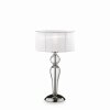 Ideal Lux DUCHESSA Lampa stołowa Chrom, Przezroczysty, 1-punktowy