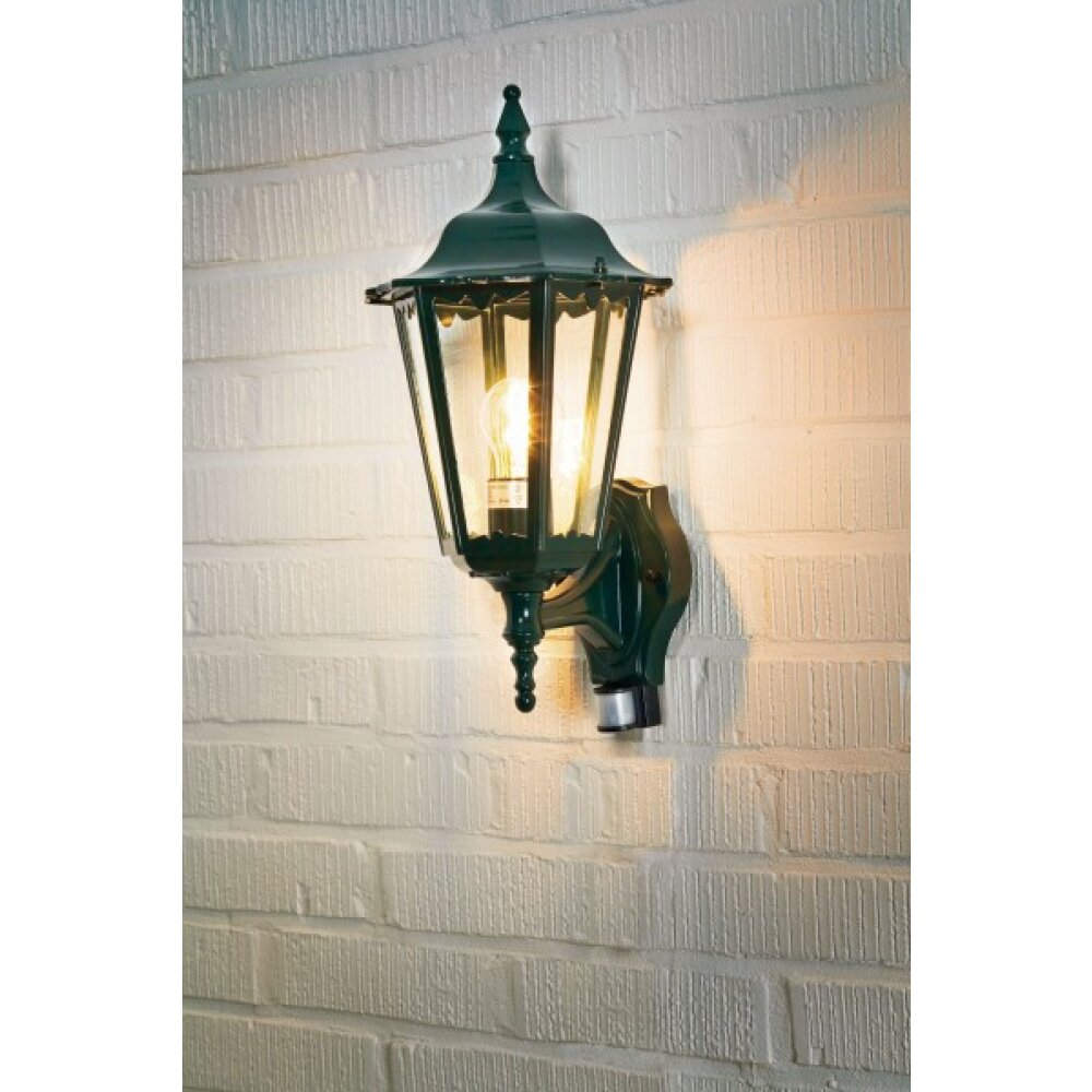 Konstsmide Firenze lampa ścienna Zielony, 1-punktowy, Czujnik ruchu main product photo