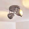 Glostrup Lampa Sufitowa LED Szary, 2-punktowe