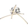 Globo Shanghai Lampa Sufitowa LED chrom, 1-punktowy