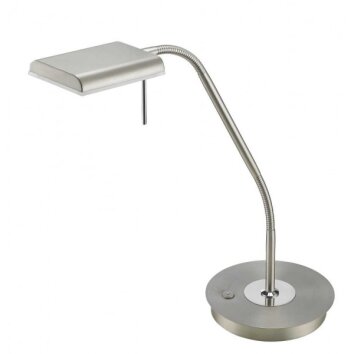 Sorpetaler Bergamo lampa stołowa LED Nikiel matowy, 1-punktowy