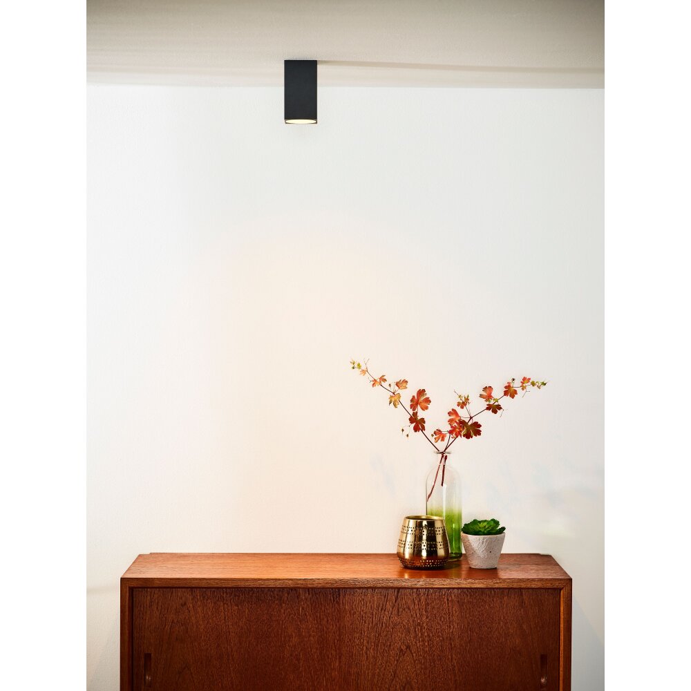 lampy sufitowe listwy Lucide DELTO LED Szary, 1-punktowy main product photo