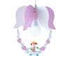 Elobra PRINZESSIN Lampa Wisząca Różowy, 1-punktowy Elobra PRINZESSIN Lampa Wisząca Różowy, 1-punktowy