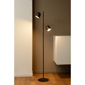 Lucide SKANSKA lampa stojąca LED Czarny, 2-punktowe