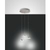 Fabas Luce Desus Lampa Wisząca LED Nikiel matowy, 3-punktowe