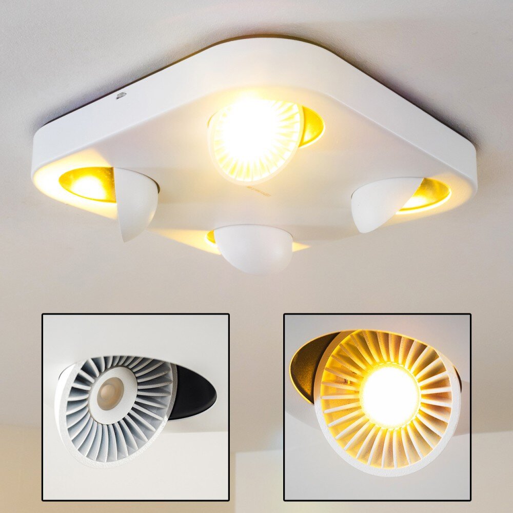 Granada lampy sufitowe listwy LED Biały, 4-punktowe main product photo