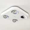 Granada lampy sufitowe listwy LED Biały, 4-punktowe