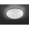 Leuchten Direkt Skyler Lampa Sufitowa LED Biały, 1-punktowy, Zdalne sterowanie, Zmieniacz kolorów