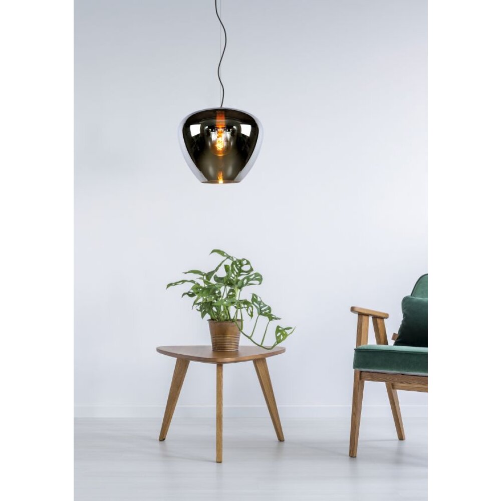 Lucide SOUFIAN Lampa Wisząca Szary, 1-punktowy main product photo