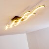 Flow Lampa Sufitowa LED Czarny, 2-punktowe