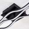 Flow Lampa Sufitowa LED Czarny, 2-punktowe