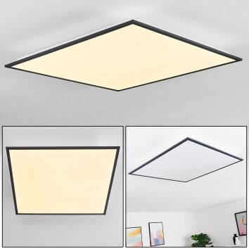 Salmi Lampa Sufitowa LED Szary, Biały, 1-punktowy