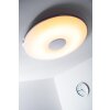 Trio Tokyo lampa sufitowa LED Chrom, 1-punktowy, Zdalne sterowanie