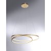 Paul Neuhaus ROMAN lampa wisząca LED Złoty, 1-punktowy