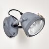 Butikon Lampa ścienna Szary, 1-punktowy