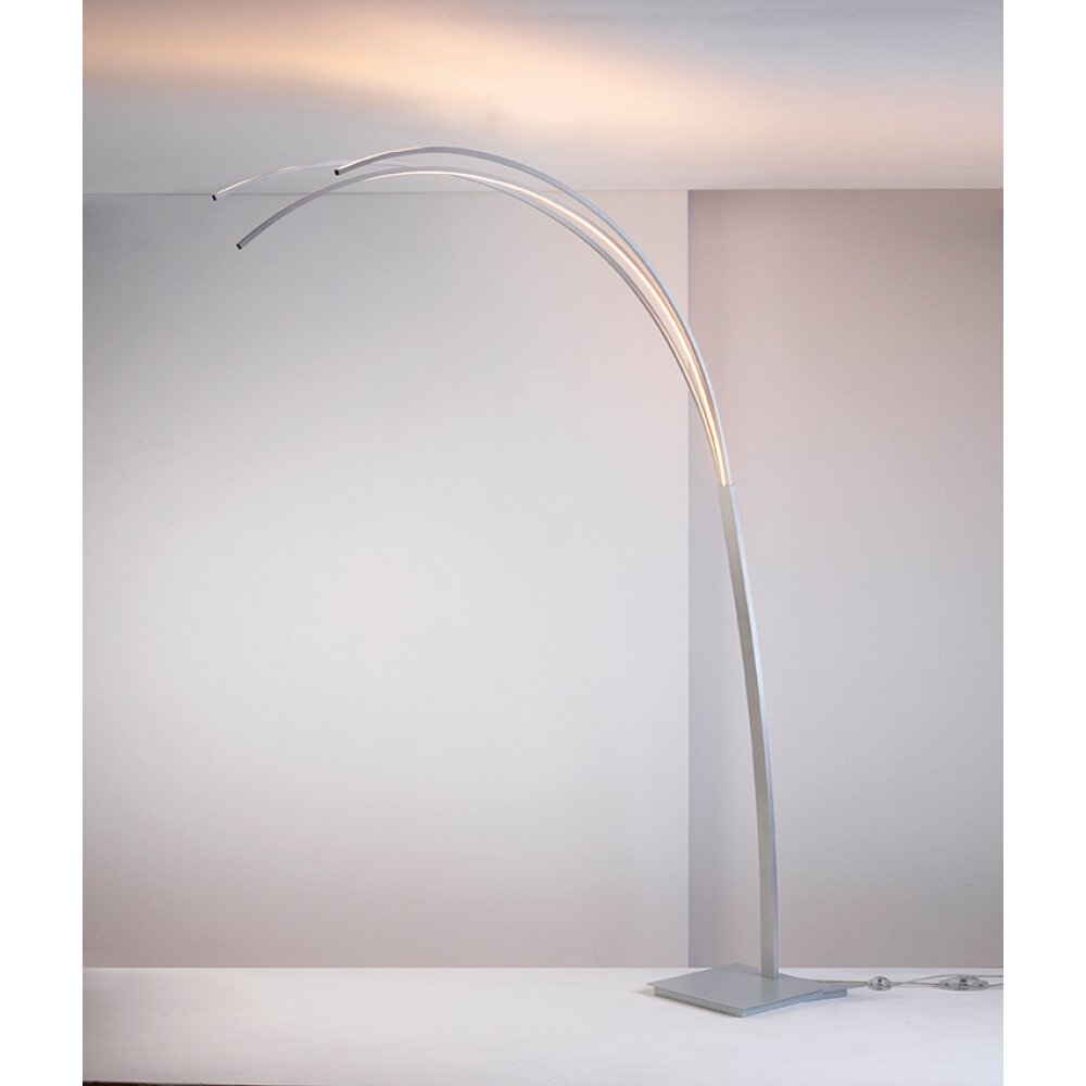 Bopp BOW Lampa łukowa LED Aluminium, 3-punktowe main product photo