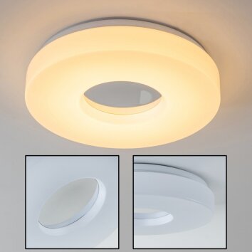 Loris lampa sufitowa LED Biały, 1-punktowy