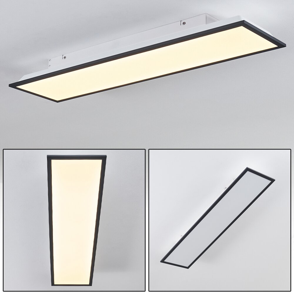 Salmi Lampa Sufitowa LED Czarny, Biały, 1-punktowy main product photo