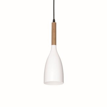 Ideal Lux MANHATTAN Lampa Wisząca Biały, 1-punktowy