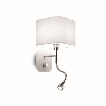 Ideal Lux HOLIDAY Lampa ścienna LED Biały, 1-punktowy