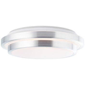 Brilliant Vilma Lampa Sufitowa LED Srebrny, 1-punktowy, Zdalne sterowanie, Zmieniacz kolorów