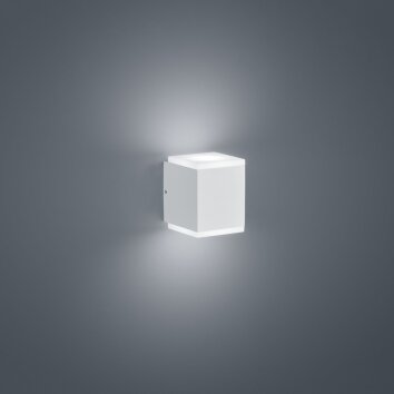 Helestra Kibo Zewnętrzny kinkiet LED Biały, 2-punktowe