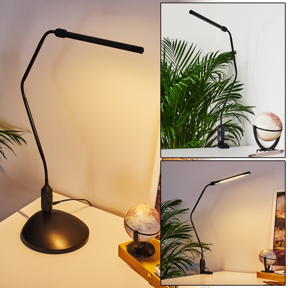 Winnipeg lampa z klipsem LED Czarny, 1-punktowy main product photo