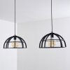 Ballarat Lampa Wisząca czarny, 2-punktowe