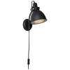 Lampa sufitowa Brilliant Jesper Czarny, 1-punktowy