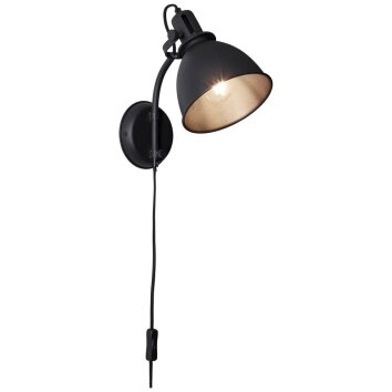 Lampa sufitowa Brilliant Jesper Czarny, 1-punktowy