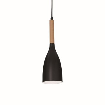 Ideal Lux MANHATTAN Lampa Wisząca Czarny, 1-punktowy