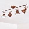 Lampa Sufitowa Tina Rdzawy, 4-punktowe