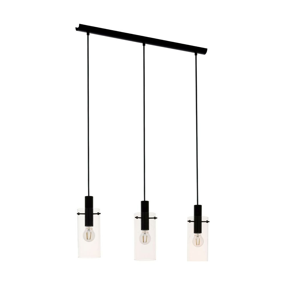 Eglo MONTEFINO Lampa Wisząca Czarny, 3-punktowe main product photo
