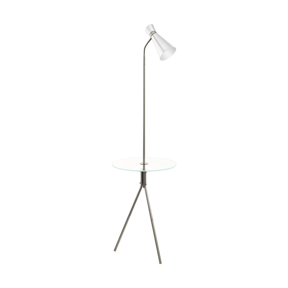 Eglo POLICARA Lampa Stojąca Nikiel matowy, 1-punktowy main product photo