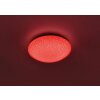 Leuchten-Direkt SKYLER Lampa sufitowa LED Stal szczotkowana, Biały, 1-punktowy, Zdalne sterowanie, Zmieniacz kolorów