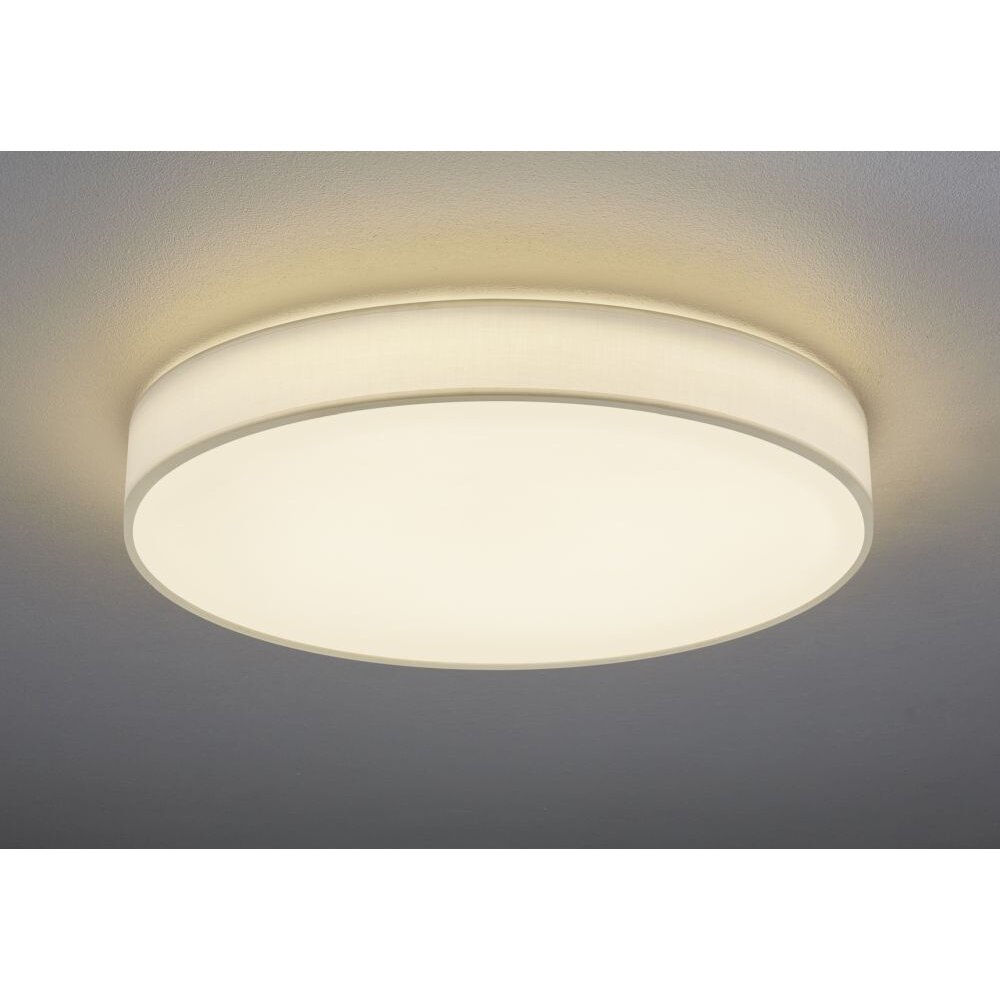 Trio LUGANO Lampa Sufitowa LED Biały, 1-punktowy, Zdalne sterowanie main product photo