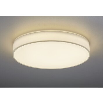 Trio LUGANO Lampa Sufitowa LED Biały, 1-punktowy, Zdalne sterowanie