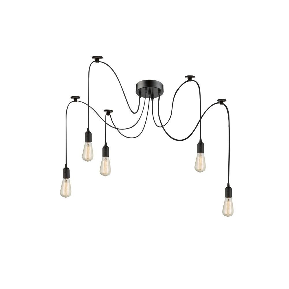 Globo Lampa wisząca Czarny, 5-punktowe main product photo