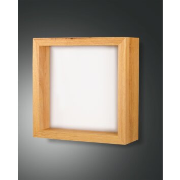 Fabas Luce Window Lampa ścienna LED Brązowy, 1-punktowy